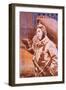 Magazine Cover Showing a Japanese Kamikaze Pilot, 1944-5-null-Framed Giclee Print