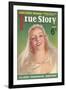 Magazine Cover, True Story-null-Framed Art Print