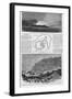 Magazine Illustrations of the Eruption at Santorin Published in Harper's Weekly-null-Framed Giclee Print