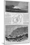 Magazine Illustrations of the Eruption at Santorin Published in Harper's Weekly-null-Mounted Giclee Print