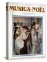 Magazine “” Musica Noel””, Number Special Song of December 1913. the Cover Consists of a Fragment O-Theophile Alexandre Steinlen-Stretched Canvas