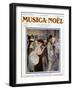 Magazine “” Musica Noel””, Number Special Song of December 1913. the Cover Consists of a Fragment O-Theophile Alexandre Steinlen-Framed Giclee Print