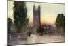 Magdalen Bell Tower, Oxford, Oxfordshire, 1924-1926-George F Nicholls-Mounted Giclee Print