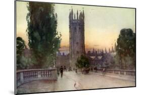 Magdalen Bell Tower, Oxford, Oxfordshire, 1924-1926-George F Nicholls-Mounted Giclee Print