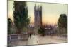 Magdalen Bell Tower, Oxford, Oxfordshire, 1924-1926-George F Nicholls-Mounted Giclee Print