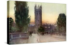 Magdalen Bell Tower, Oxford, Oxfordshire, 1924-1926-George F Nicholls-Stretched Canvas