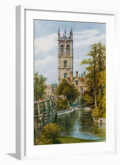 Magdalen College and River, Oxford-Alfred Robert Quinton-Framed Giclee Print