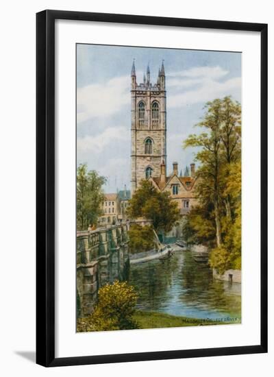 Magdalen College and River, Oxford-Alfred Robert Quinton-Framed Giclee Print