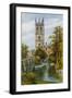 Magdalen College and River, Oxford-Alfred Robert Quinton-Framed Giclee Print