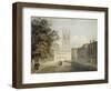 Magdalen College and the Eastern End of the High Street-Robert Revd Nixon-Framed Giclee Print