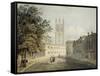 Magdalen College and the Eastern End of the High Street-Robert Revd Nixon-Framed Stretched Canvas