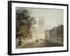 Magdalen College and the Eastern End of the High Street-Robert Revd Nixon-Framed Giclee Print