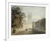 Magdalen College and the Eastern End of the High Street-Robert Revd Nixon-Framed Giclee Print