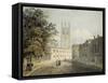 Magdalen College and the Eastern End of the High Street-Robert Revd Nixon-Framed Stretched Canvas