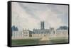 Magdalen College, Oxford, 1804-John Buckler-Framed Stretched Canvas