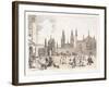 Magdalen College, Oxford, 1809-1811-Thomas Rowlandson-Framed Giclee Print