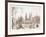 Magdalen College, Oxford, 1809-1811-Thomas Rowlandson-Framed Giclee Print