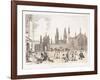 Magdalen College, Oxford, 1809-1811-Thomas Rowlandson-Framed Giclee Print