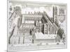 Magdalen College, Oxford, from "Oxonia Illustrata," Published 1675-David Loggan-Mounted Giclee Print