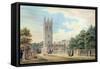 Magdalen College-Thomas Malton Jnr.-Framed Stretched Canvas