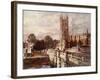 Magdalen Tower and Bridge, 1903-John Fulleylove-Framed Giclee Print