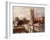 Magdalen Tower and Bridge, 1903-John Fulleylove-Framed Giclee Print