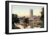 Magdalen Tower and Bridge-William Matthison-Framed Premium Giclee Print