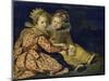 Magdalena and Jan-Baptist De Vos, the Painter's Children, about 1622-Cornelis De Vos-Mounted Giclee Print