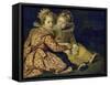 Magdalena and Jan-Baptist de Vos, the painter's children. About 1622-Cornelis de Vos-Framed Stretched Canvas