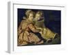 Magdalena and Jan-Baptist de Vos, the painter's children. About 1622-Cornelis de Vos-Framed Giclee Print