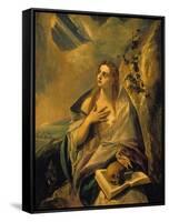 Magdalena Atoning for Her Sins, about 1580-El Greco-Framed Stretched Canvas