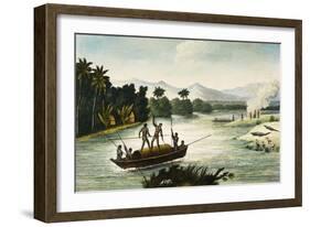 Magdalena River, Colombia-Gaspard Theodore Mollien-Framed Giclee Print