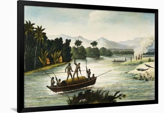 Magdalena River, Colombia-Gaspard Theodore Mollien-Framed Giclee Print