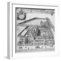 Magdalene College, Cambridge-David Loggan-Framed Giclee Print