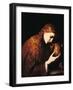 Magdalene in Meditation-Spagnoletto-Framed Giclee Print