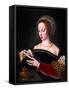 Magdalene (Painting)-Ambrosius Benson-Framed Stretched Canvas