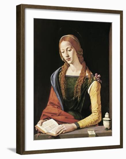 Magdalene-Piero di Cosimo-Framed Art Print