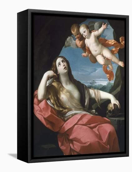 Magdalene-Guido Reni-Framed Stretched Canvas
