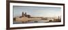 Magdeburg on the Banks of the River Elbe - View from the East to the West; Magdeburg an Der Elbe;…-Johann Philipp Eduard Gartner-Framed Giclee Print