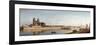 Magdeburg on the Banks of the River Elbe - View from the East to the West; Magdeburg an Der Elbe;…-Johann Philipp Eduard Gartner-Framed Giclee Print