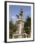 Magellan Statue in Main Square, Punta Arenas, Patagonia, Chile, South America-Sergio Pitamitz-Framed Photographic Print