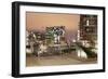 Magellan Terrassen terraces, Sandtorhafen port, Elbphilharmonie, HafenCity, Hamburg, Hanseatic City-Markus Lange-Framed Photographic Print