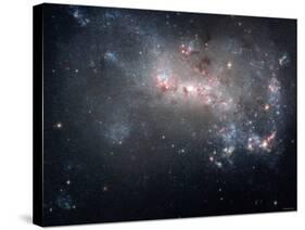 Magellanic Dwarf Irregular Galaxy NGC 4449 in the Constellation Canes Venatici-Stocktrek Images-Stretched Canvas