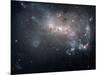 Magellanic Dwarf Irregular Galaxy NGC 4449 in the Constellation Canes Venatici-Stocktrek Images-Mounted Photographic Print