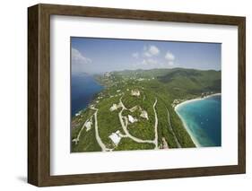 Magens Bay at St. Thomas in U.S. Virgin Islands-Macduff Everton-Framed Photographic Print