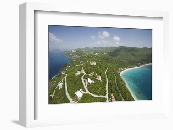 Magens Bay at St. Thomas in U.S. Virgin Islands-Macduff Everton-Framed Photographic Print