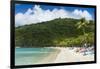 Magens Bay beach, St. Thomas, US Virgin islands, West Indies, Caribbean, Central America-Michael Runkel-Framed Photographic Print