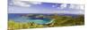 Magens Bay Panorama, St Thomas, US Virgin Islands-George Oze-Mounted Photographic Print