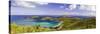 Magens Bay Panorama, St Thomas, US Virgin Islands-George Oze-Stretched Canvas