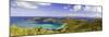 Magens Bay Panorama, St Thomas, US Virgin Islands-George Oze-Mounted Photographic Print